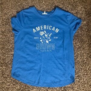 Maurices Blue Graphic Tee